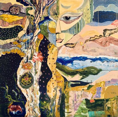 Earth Goddess - a Paint Artowrk by Fati Erkenova